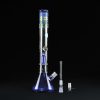 Bong cristal 48cm Blue Mushroom con percolador