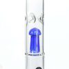 Bong cristal 48cm Blue Mushroom con percolador