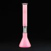 Bong cristal 49cm Grace Rosa Fluor con percolador 6 brazos