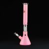 Bong cristal 49cm Grace Rosa Fluor con percolador 6 brazos