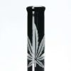 Bong cristal 53 cm Black Leaf