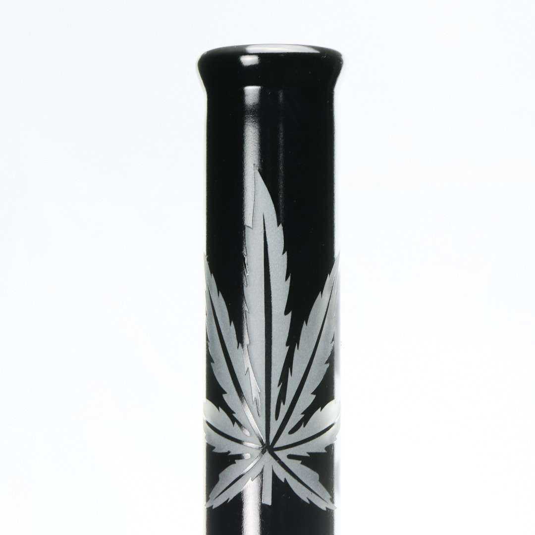 Bong cristal 53 cm Black Leaf
