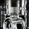 Bong cristal 55 cm Tsunami Donut Azul