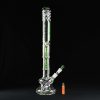 Bong cristal 57cm Grace con doble percolador y cilindro verde