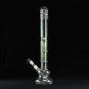 Bong cristal 57cm Grace con doble percolador y cilindro verde