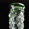 Bong cristal 57cm Grace con doble percolador y cilindro verde
