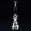 Bong cristal Oiler 21cm Thug Life Cónico líquido refrigerante amarillo