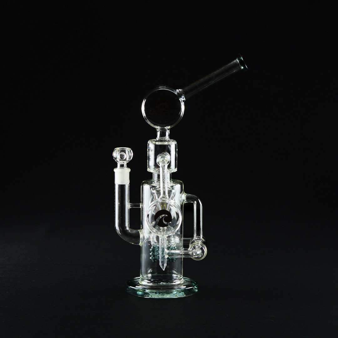 Bong cristal Tsunami 45cm ShowerHead Bullet Ball