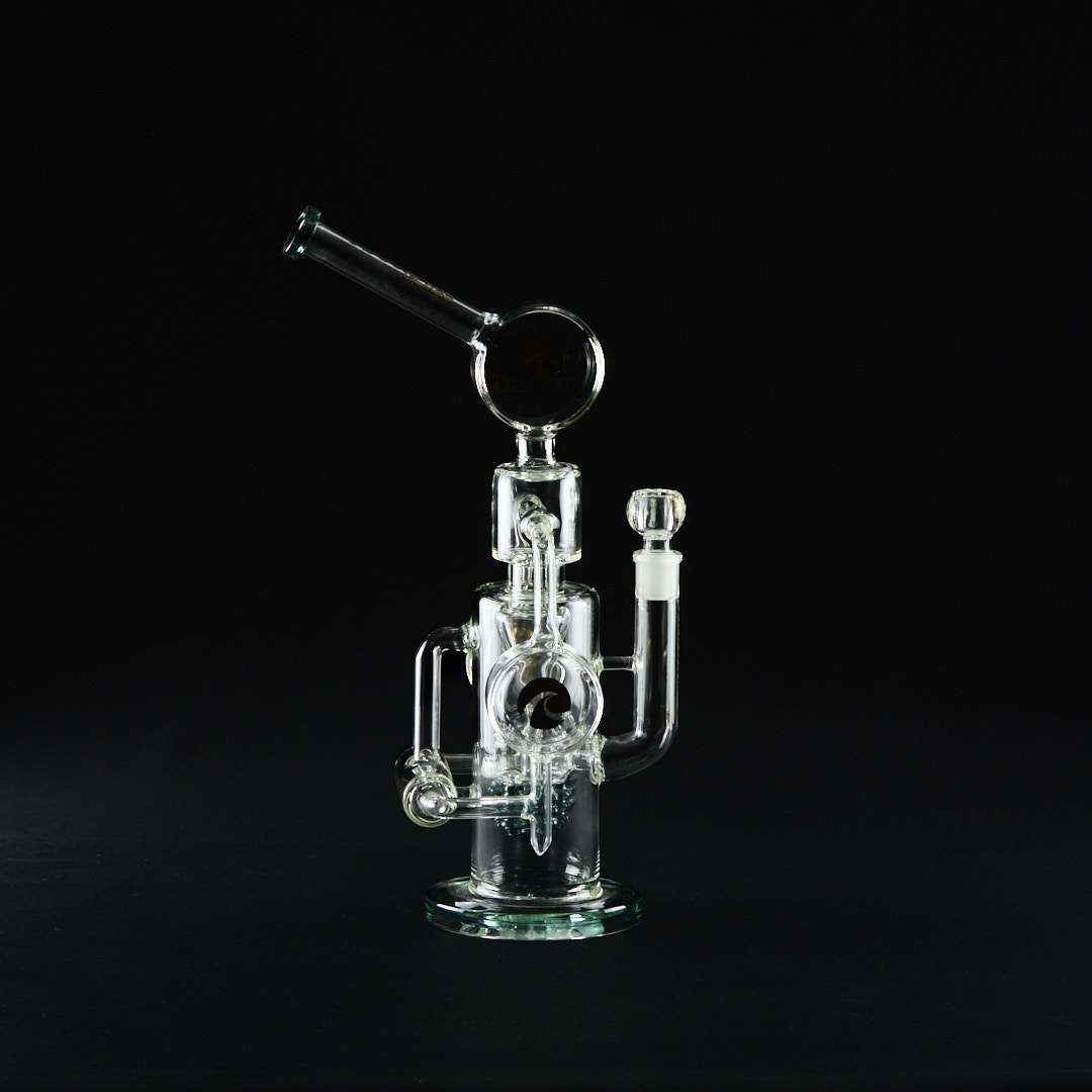 Bong cristal Tsunami 45cm ShowerHead Bullet Ball