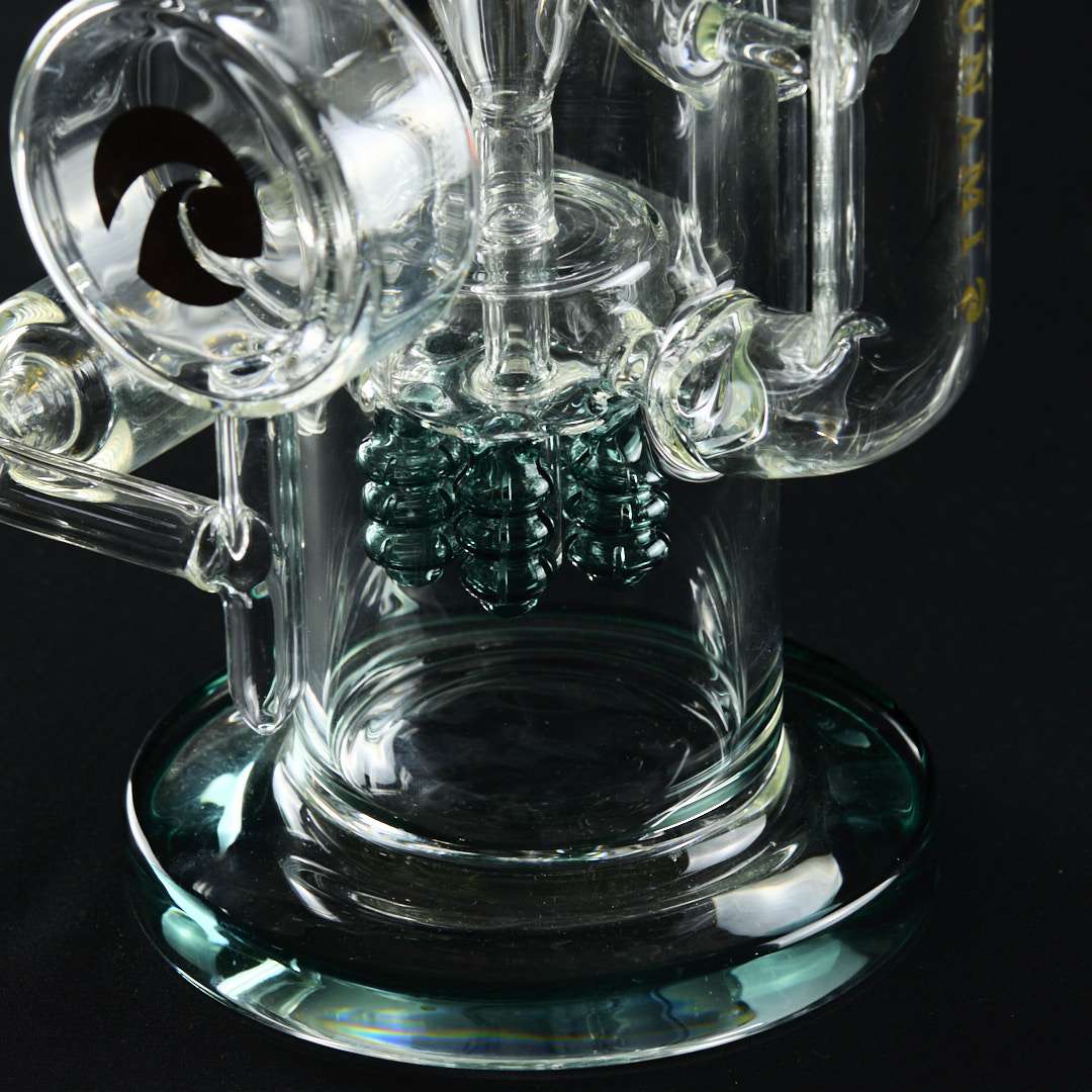 Bong cristal Tsunami 45cm ShowerHead Bullet Ball