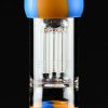 Bong cristal y silicona 38cm con percolador 8 brazos