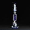 Bong cristal 35cm Amsterdam con percolador 3 brazos