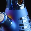 Bong de cristal 40cm Electro Coat azul