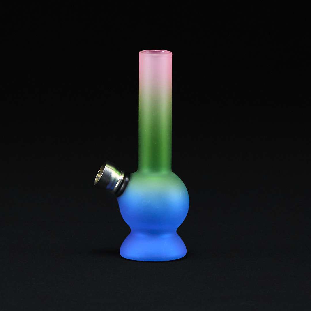 Bong de cristal 12cm Frosty - Recto