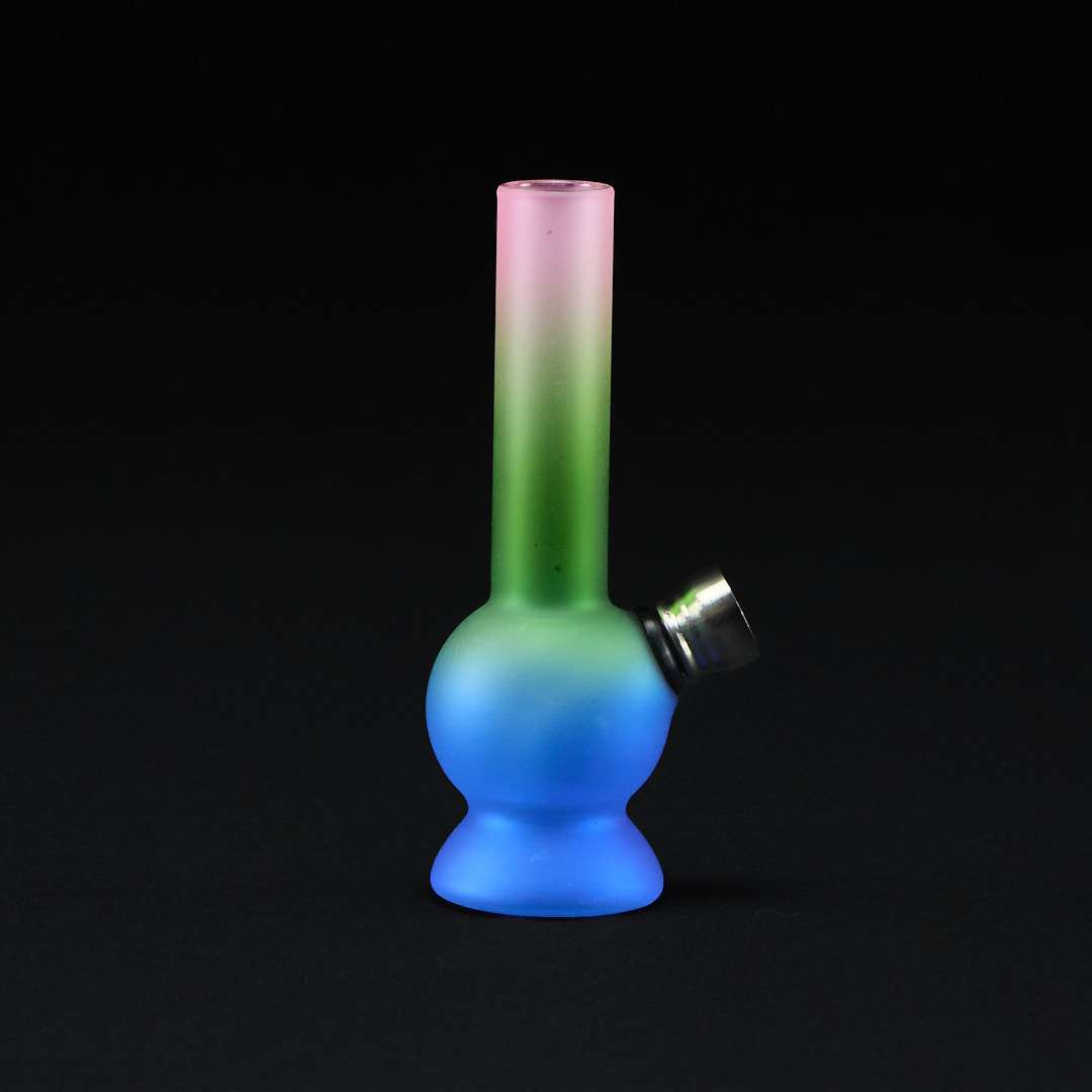 Bong de cristal 12cm Frosty - Recto