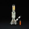 Bong de cristal Dope Bross 30cm Spider Relief Glow