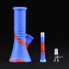 Bong de silicona 24cm Cónico Red and Blue