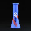 Bong de silicona 24cm Cónico Red and Blue