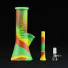 Bong de silicona 24cm Cónico Red and Green