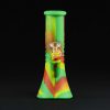 Bong de silicona 24cm Cónico Red and Green