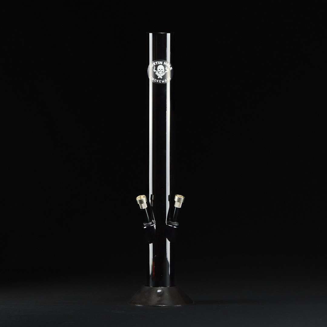 Bong metacrilato 45cm Justin Hale con doble transfer