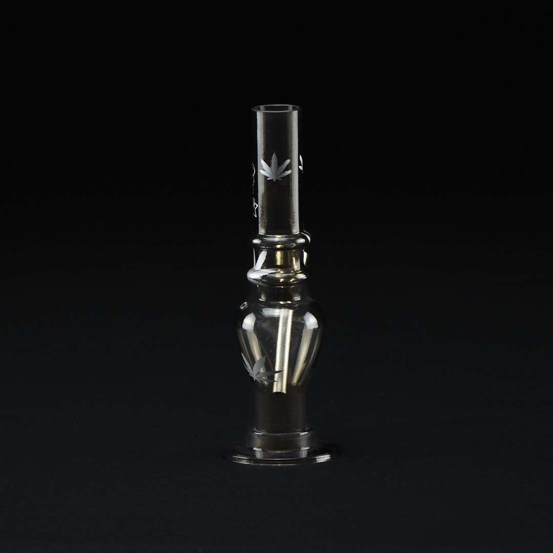 Bong metacrilato 16cm Half Baked - Negro - Imagen 3