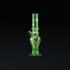 Bong metacrilato 16cm Half Baked - Verde