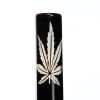 Bong metacrilato 40 cm Black Leaf