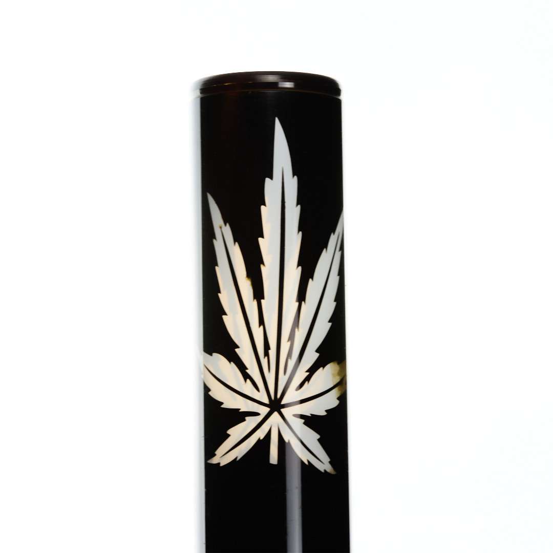 Bong metacrilato 40 cm Black Leaf