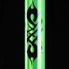 Bong metacrilato 50 cm Tattoo Fluor con tubo recto