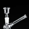 Pipa cristal 20.5 cm Bubble para agua con anillos