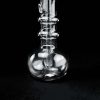 Pipa cristal 20.5 cm Bubble para agua con anillos