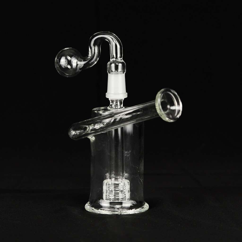 Pipa Oiler 19cm Borosilicato con banger Cuarzo - Imagen 2