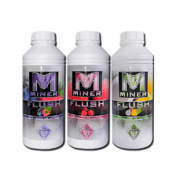 Flush de Miner 1L Limpiador de sales con sabores