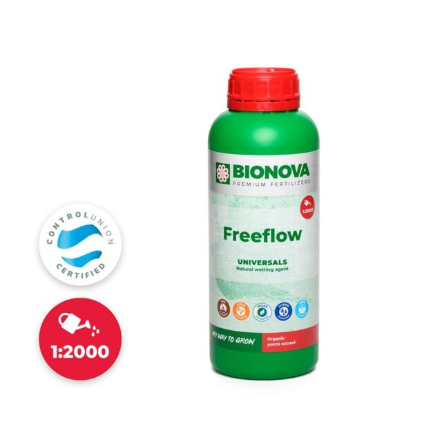 Freeflow de Bionova Aditivo Humectante para Sistemas de Riego
