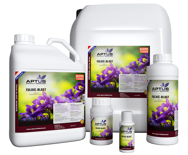 Fulvic Blast de Aptus Aditivo para Cultivos Saludables