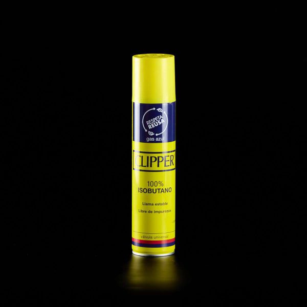 Gas azul 100% Isobutano para mecheros Clipper