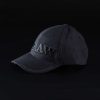 Gorra de Raw Black con logo Negro