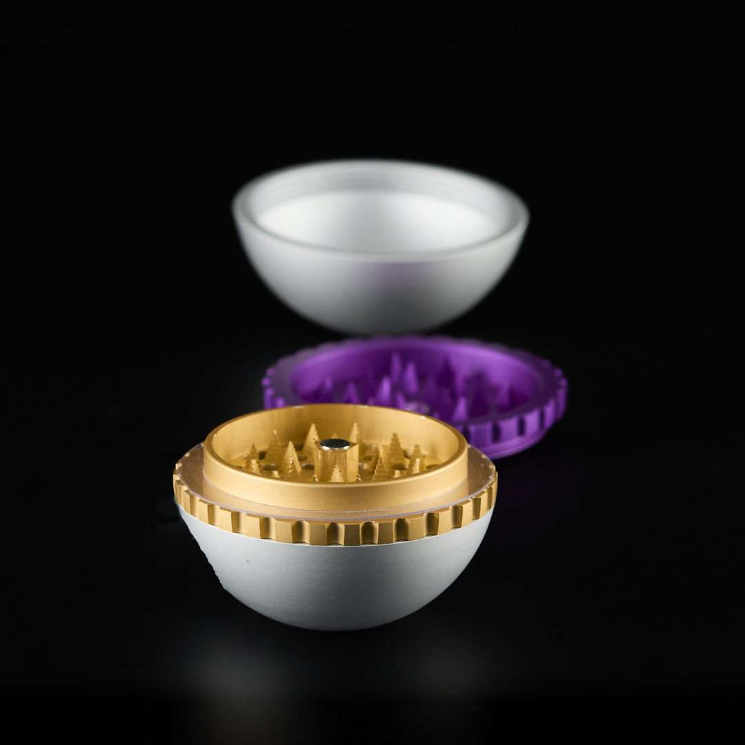 Grinder de metal Grace Bola 3 partes