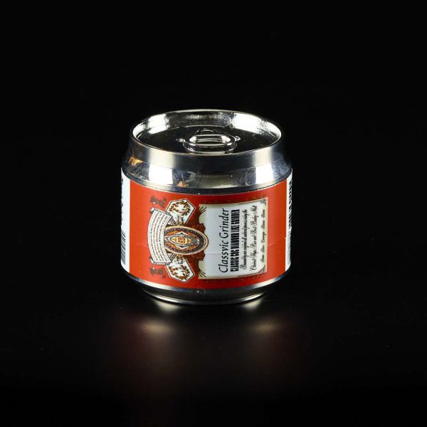 Grinder de metal Lata cerveza 3 partes