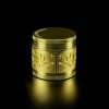 Grinder de metal Champ High Relieve Hoja Oro