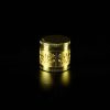 Grinder de metal Champ High Relieve Hoja Oro