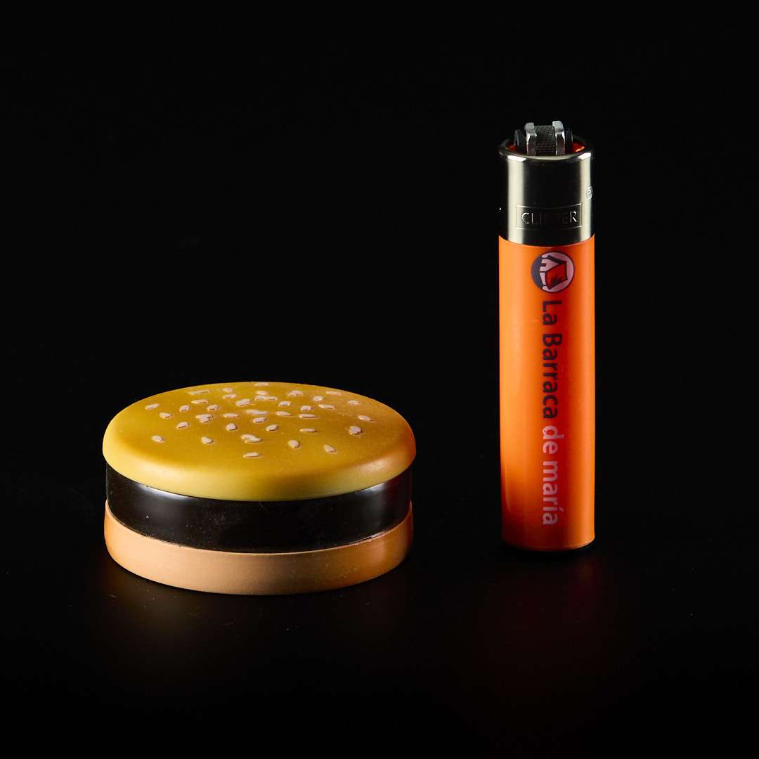 Grinder de metal Hamburguesa