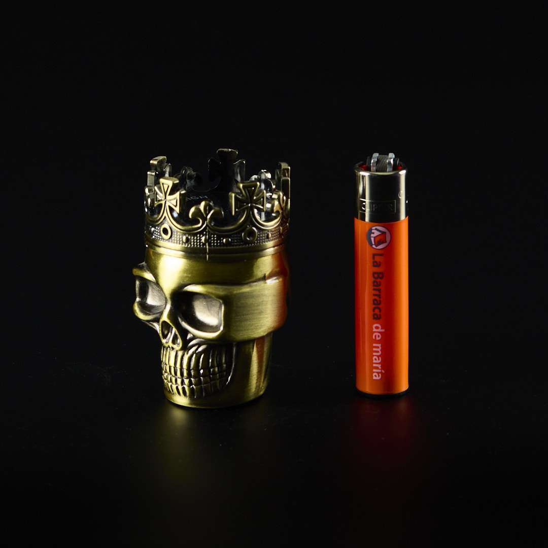 Grinder de metal Calavera King