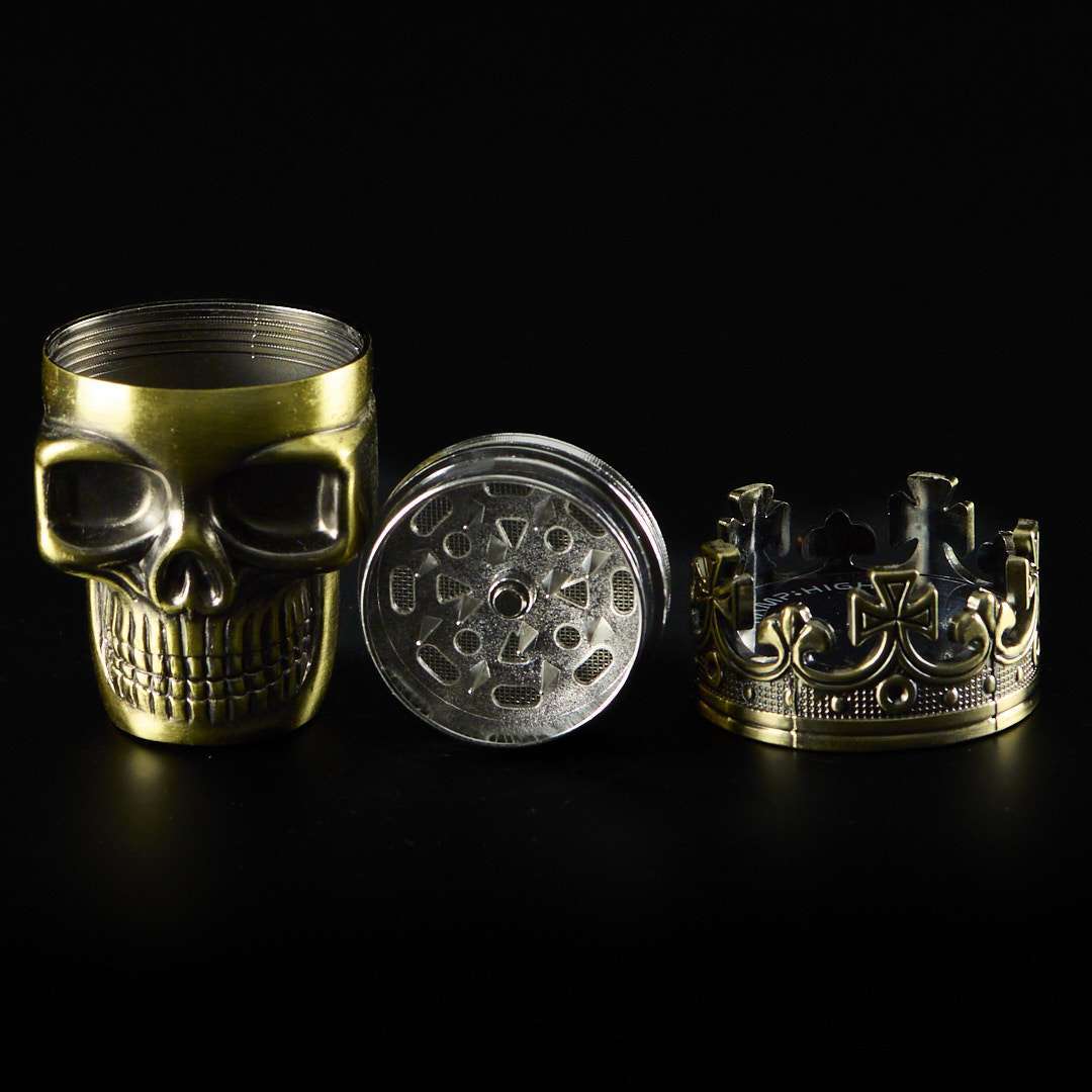 Grinder de metal Calavera King