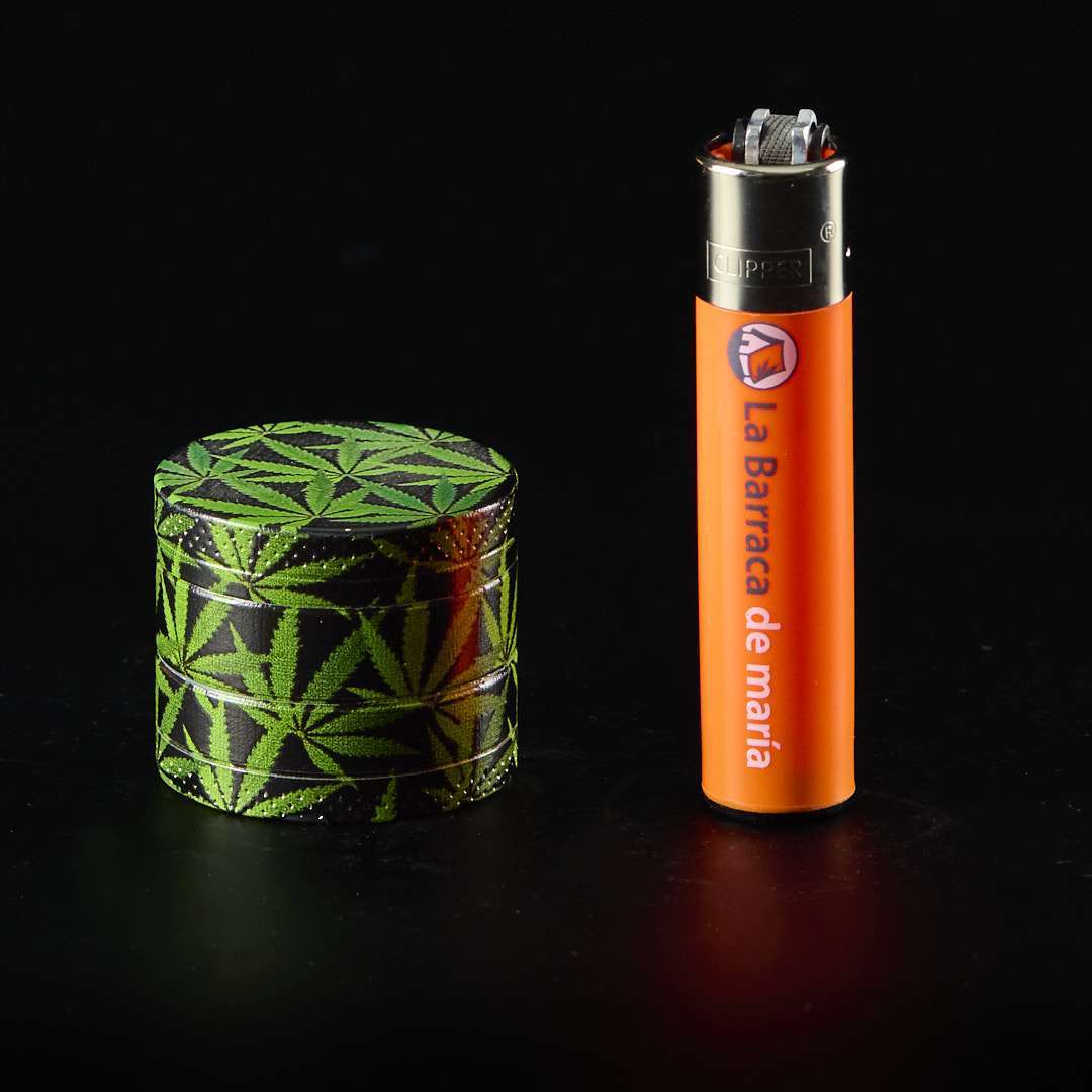 Grinder de metal Multicolor Verde