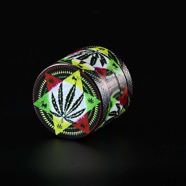Grinder de metal Multicolor Estrella Rasta