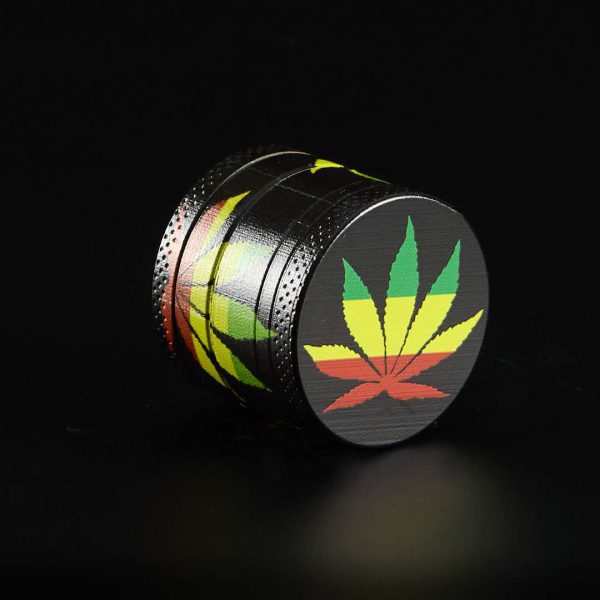 Grinder de metal Multicolo Hoja Rasta
