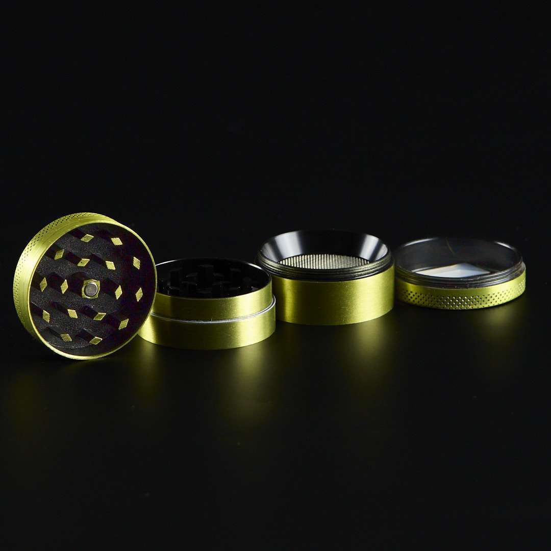 Grinder de metal Buddha 40mm 4 partes