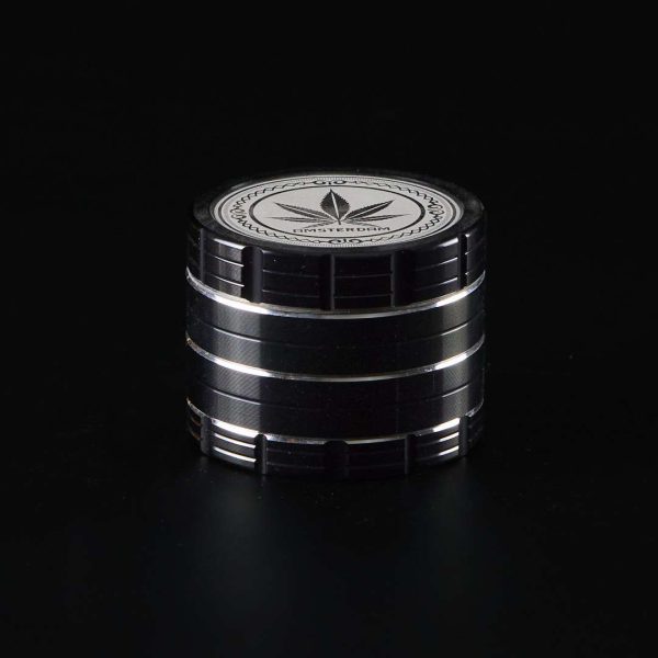Grinder de metal Cuchillas curvas Amsterdam Negro